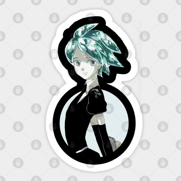 Phosphophyllite fanart Sticker by Sparkledoom